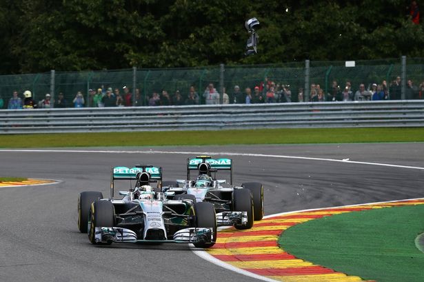 Rosberg and Hamilton