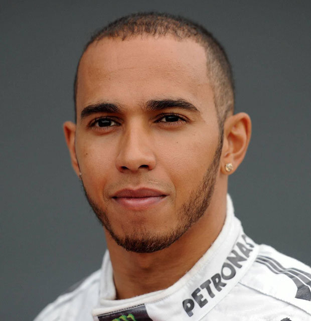 Lewsi Hamilton face