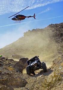 King of Hammers and heli