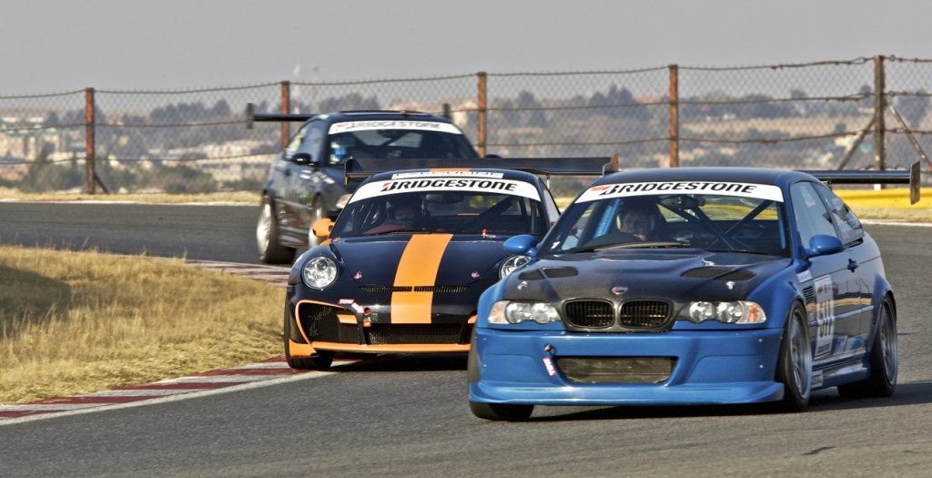 BMW vs Porsche at Kyalami