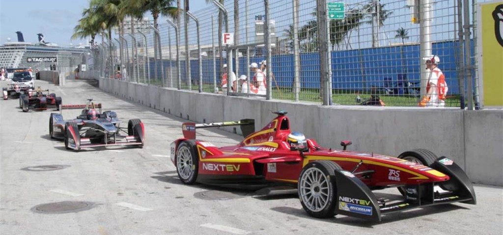 Formula E on track
