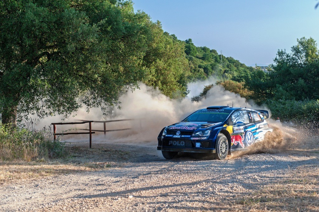 Ogier shakedown Italy