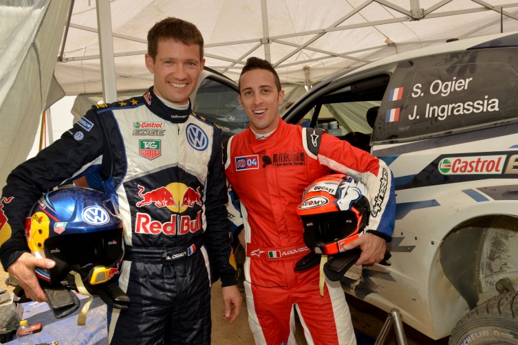 Sebastien Ogier and Andrea Dovizioso