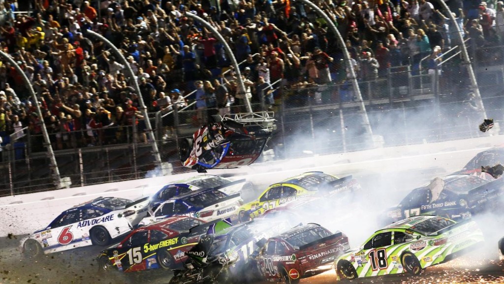 Nascar crash