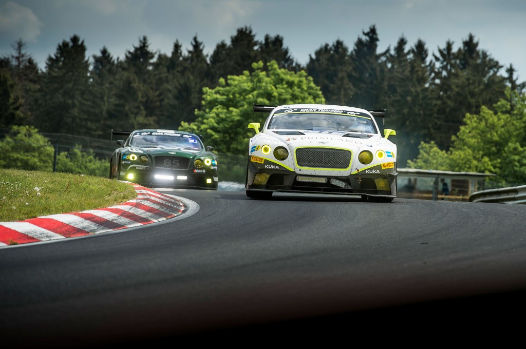Bentley Continental GT3-R at Nurburgring