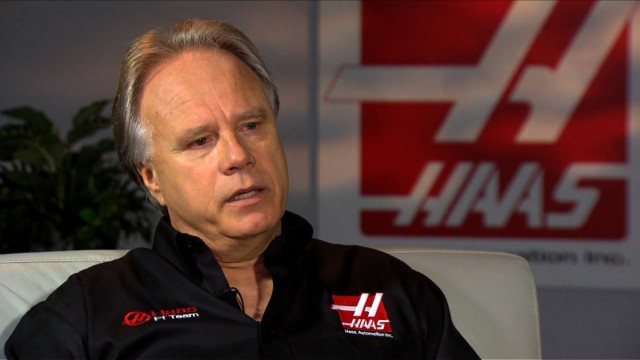 American tycoon Gene Haas