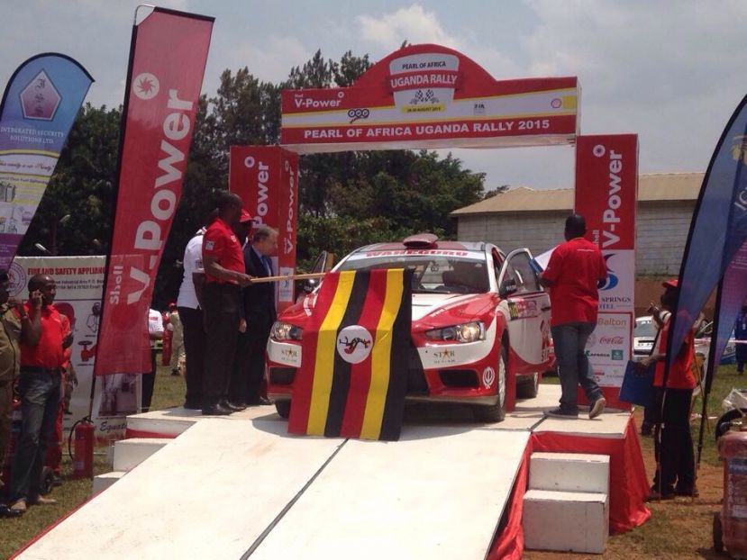 Pearl of Africa Rally a round of the ARC