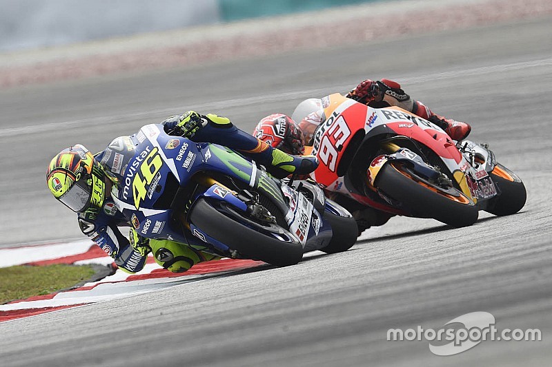 Rossi and Marquez sepang
