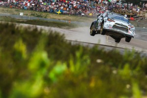 Solberg in full flight