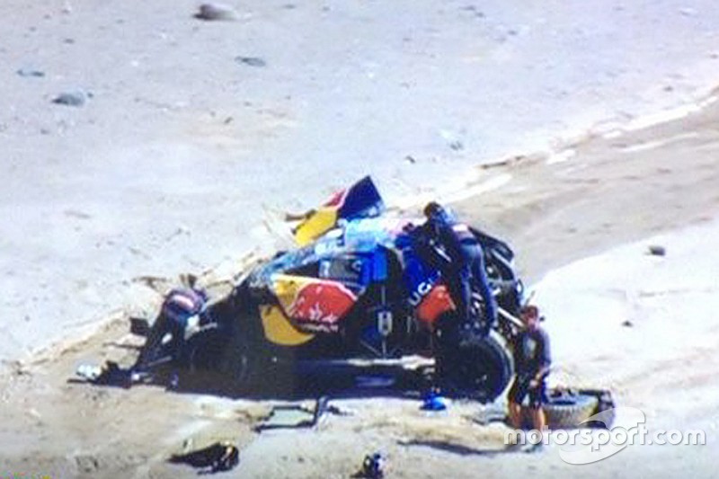 Loeb rolls (photo:motorsport.com)