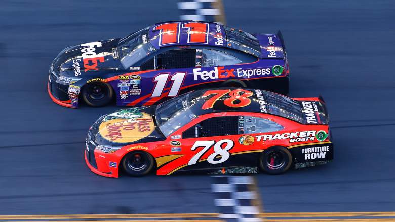 Denny Hamlin and Martin Truex