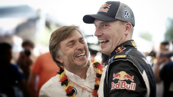 Jost Capito and Jari-Matti Latvala