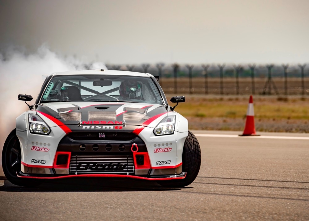 Nissan GT-R drift