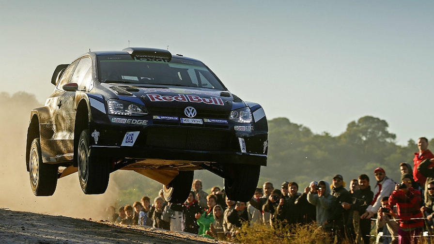 Latvala in flight in Argentina