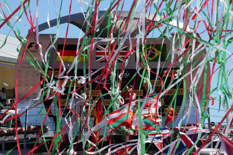 Formula 1 podium