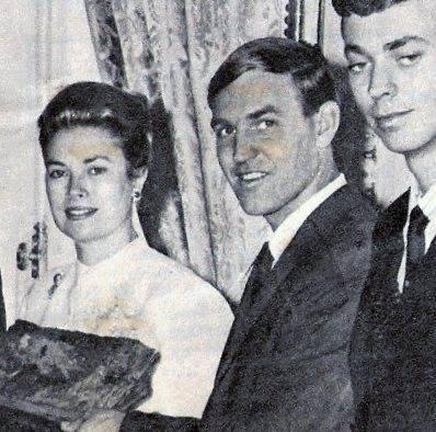 With Princess Grace of Monaco