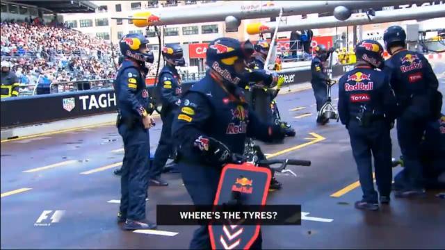 Ricciardo's tyres