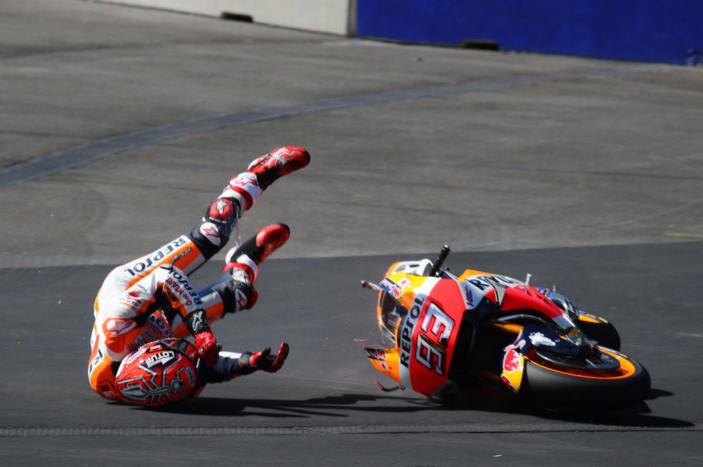 Marquez fall